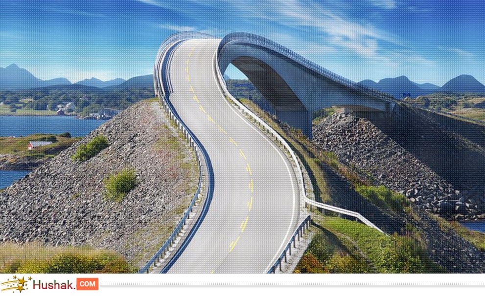 Անսովոր կամուրջներ. Ստորսեզանդետի կամուրջը Նորվեգիայում